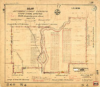 Plan de la réserve indienne de Muskoday, 1884