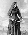 Photograph of Miss Christy Ann Morrison, one of the two survivors of the sinking of S.S. ASIA in Georgian Bay (September 14, 1882)