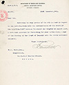 Copie de la conclusion de la Cour d'enquête sur le naufrage du navire ISLANDER, 23 décembre 1901; 4 pages