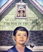 Couverture du livre, THE BOY IN THE ATTIC