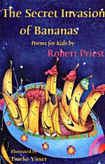 Cover of book, THE SECRET INVASION OF BANANAS