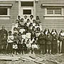 Photograph of the children of Restigouche School, New Brunswick, 1911