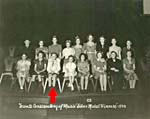 Photo des médaillés d'argent de 1940 du Toronto Conservatory of Music