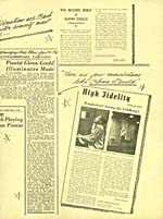 Deuxième page intérieure du feuillet publicitaire distribué par Walter Homburger en 1956