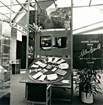 Photo du panneau-titre de l'exposition GLENN GOULD 1988