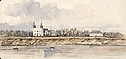 SCathédrale de Saint-Boniface, colonie de la rivière Rouge, 1858
