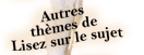 Autres thèmes de Lisez sur le sujet