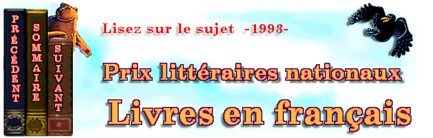 Prix Litteraires nationaux-Livres en français (1 de 2)